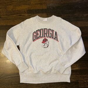 University of Georgia (UGA) Champion Reverse Weave Crewneck